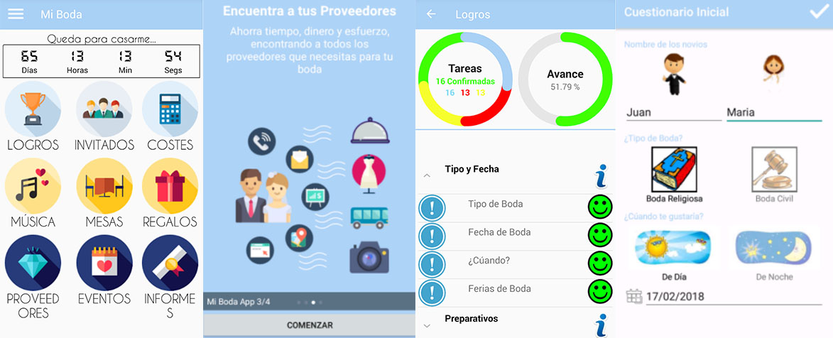 Las mejores Aplicaciones moviles para Bodas Mi Boda