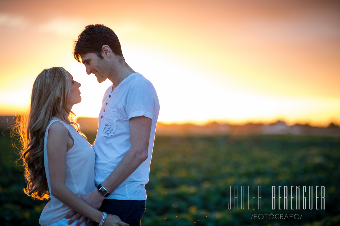 Fotos de Pre-Boda al Atardecer Fotografos Valencia  