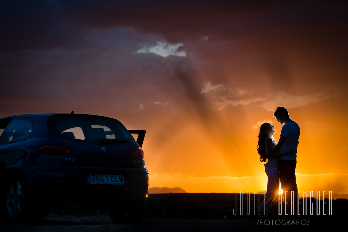 Fotos de Pre-Boda al Atardecer  Elche Alicante Murcia Valencia 