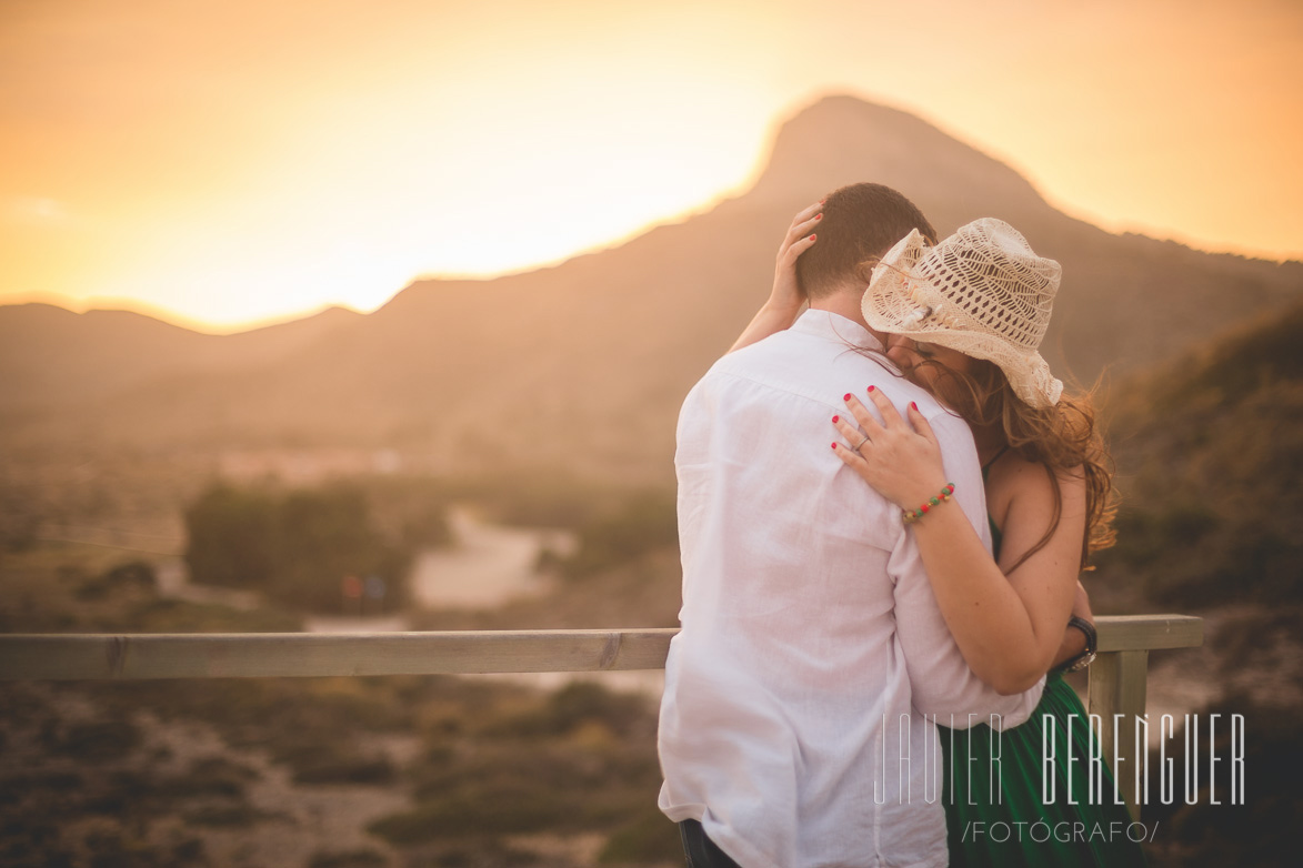 Fotos de Pre-Boda en Calblanque Cartagena Murcia