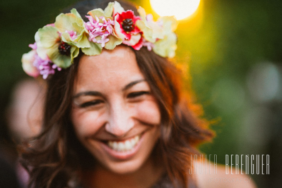 Diademas de Flor para Invitadas 