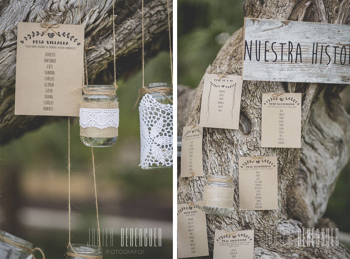 Decoracion para Boda Vintage en Alicante