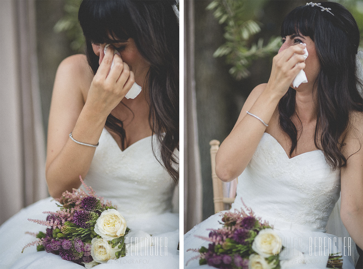 Pañuelos de papel para novia