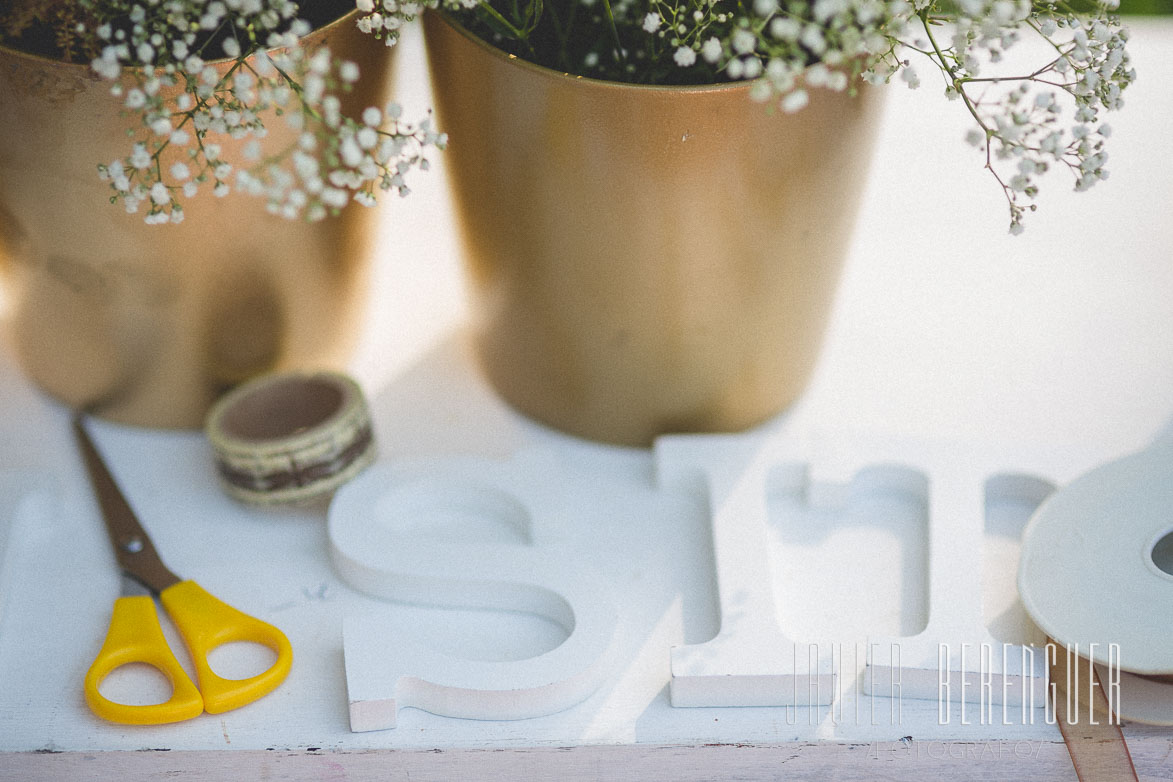 Decoración Letras Finca