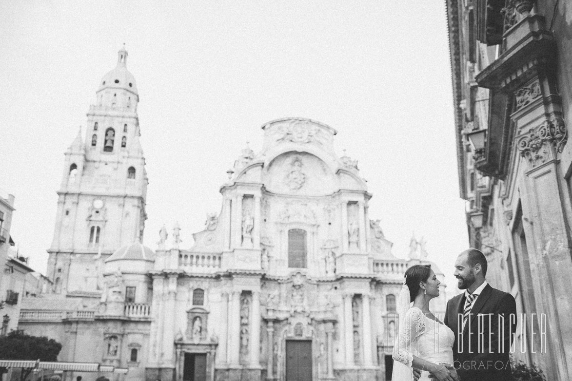 Fotos de Fotografos de Boda en La Catedral de Murcia