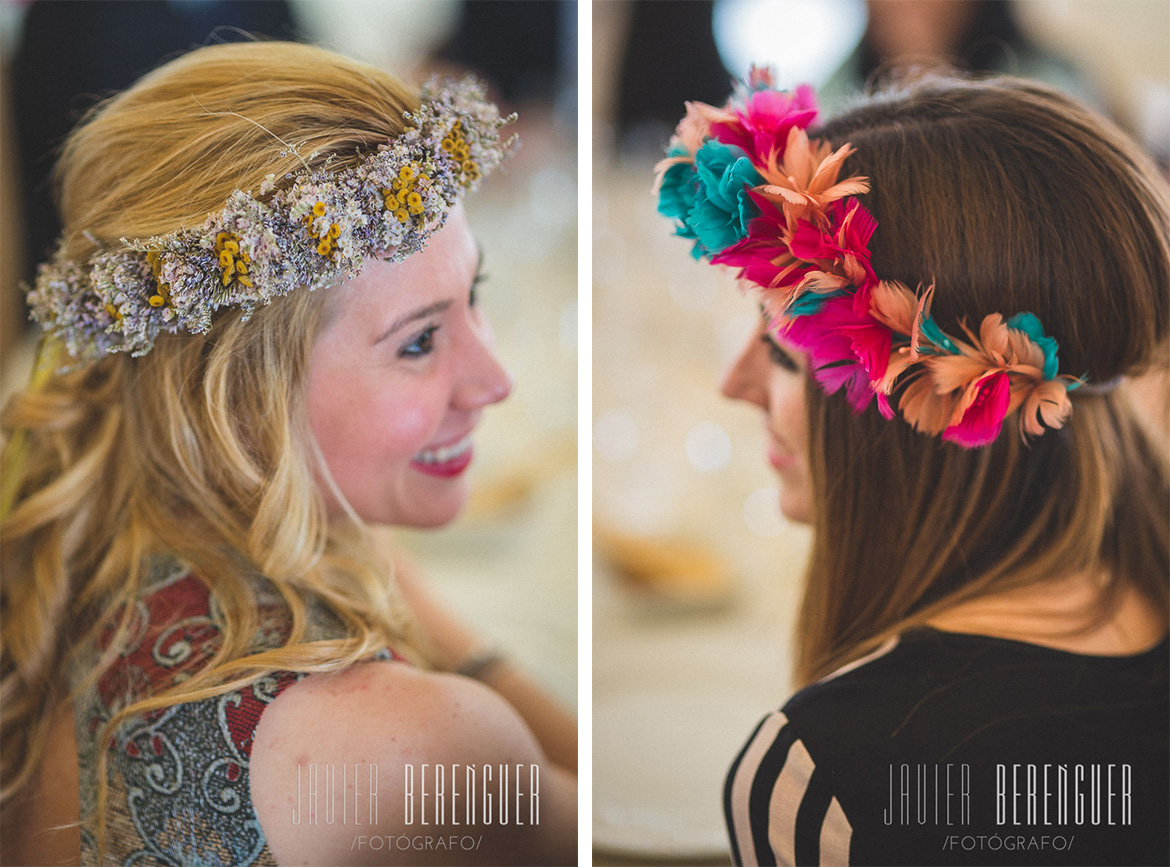 Tocados con Flor para bodas