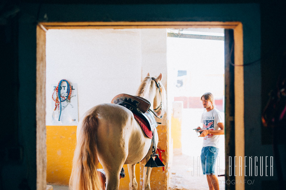 Fotógrafos Pre de Boda Caballos Cartagena