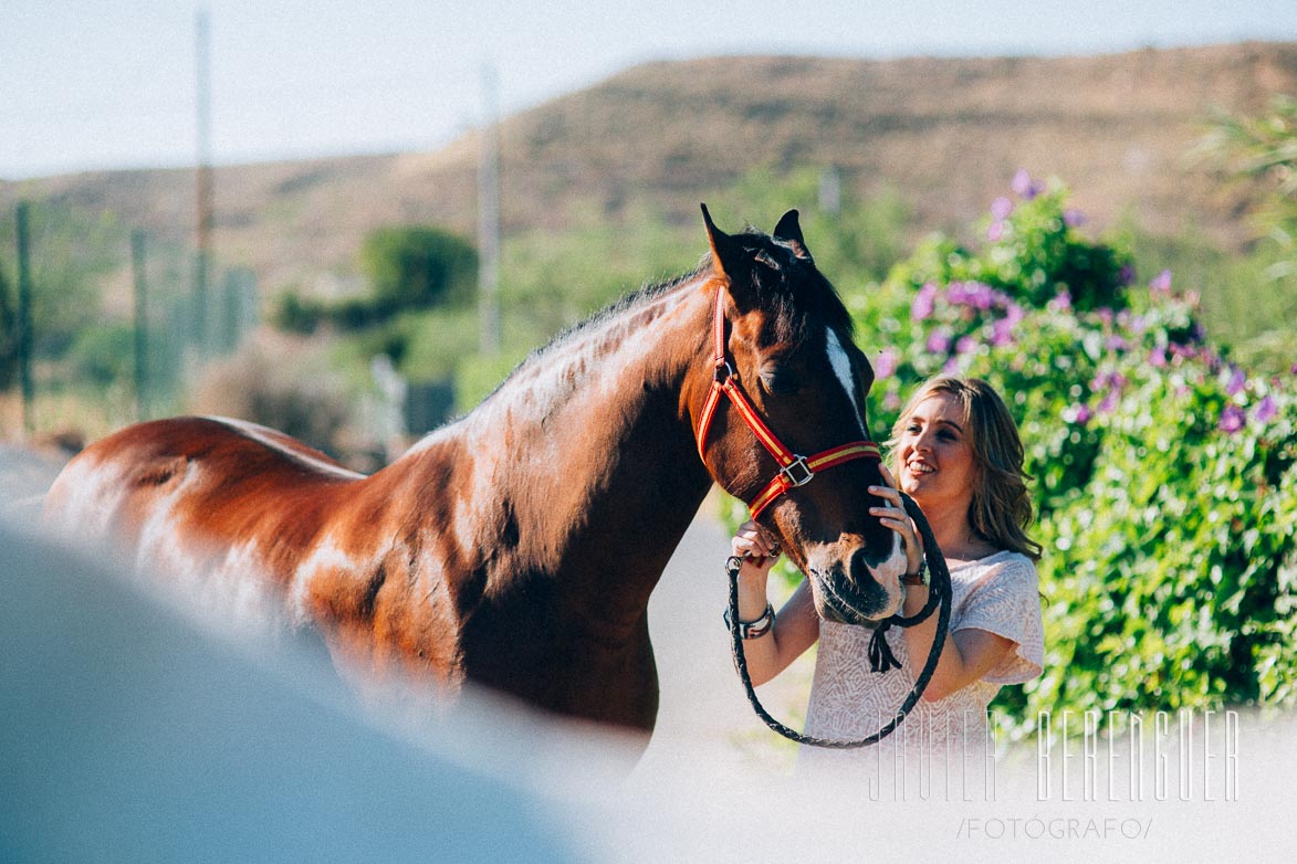 Fotógrafos Pre de Boda Caballos Cartagena