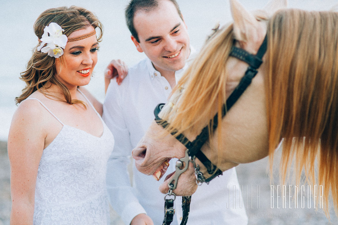 Fotógrafos Pre Boda Caballos Cartagena