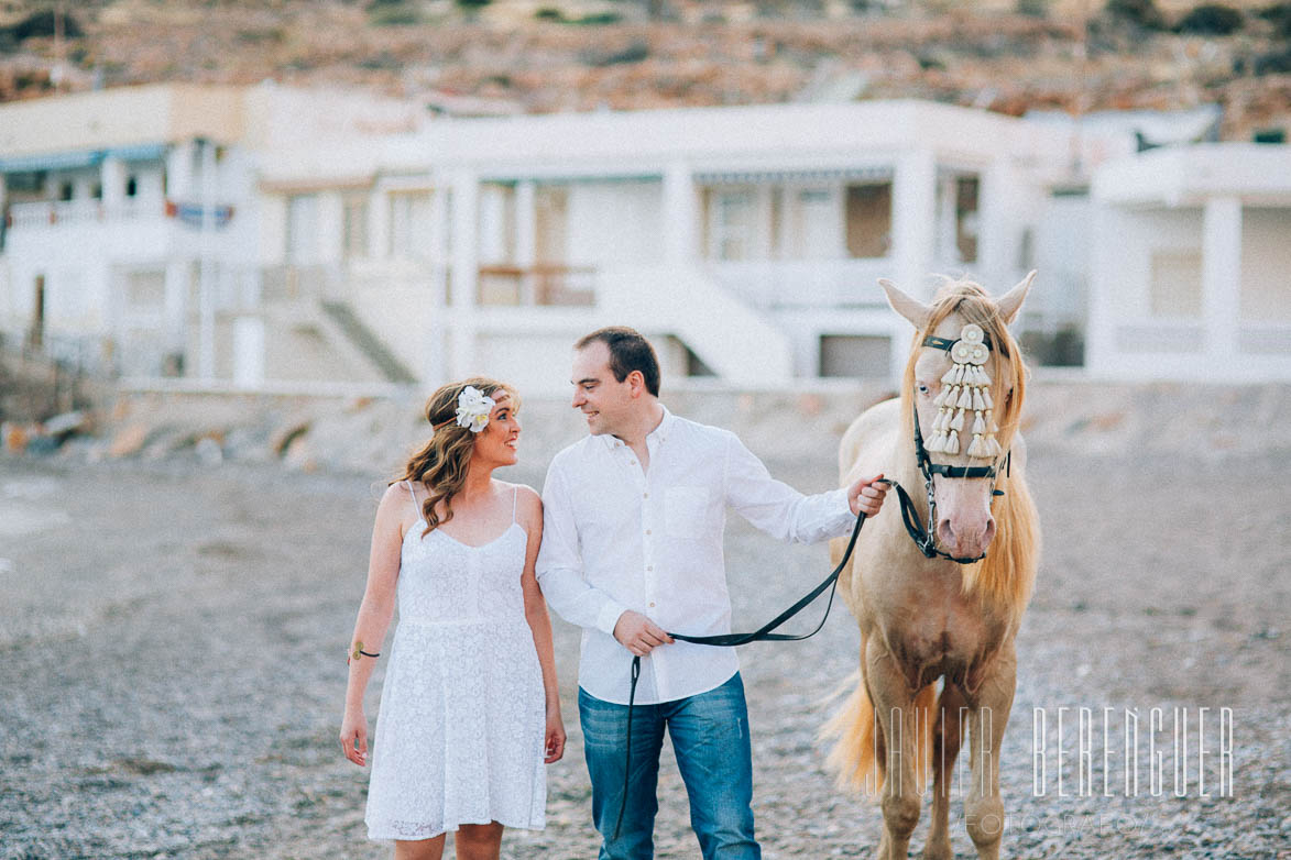 Fotógrafos Pre Boda Caballos Cartagena