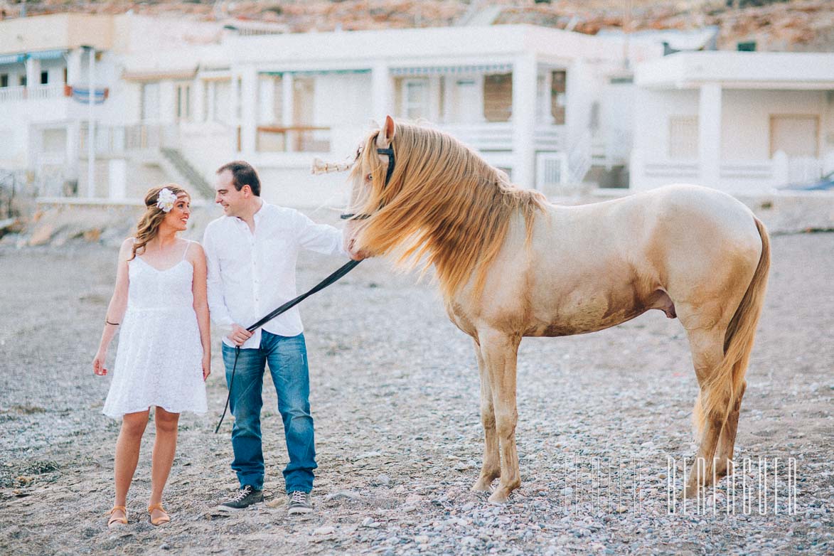 Fotógrafos Pre Boda Caballos Cartagena