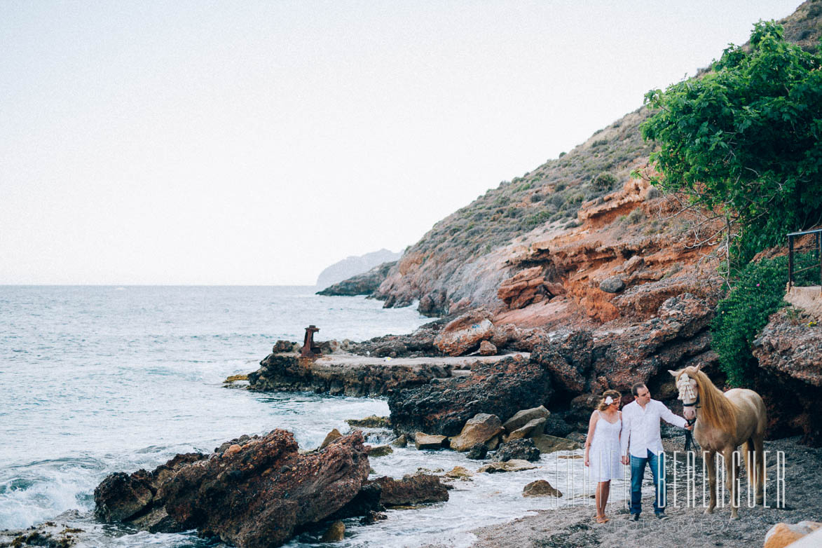 Fotógrafos Pre de Boda Caballos Cartagena