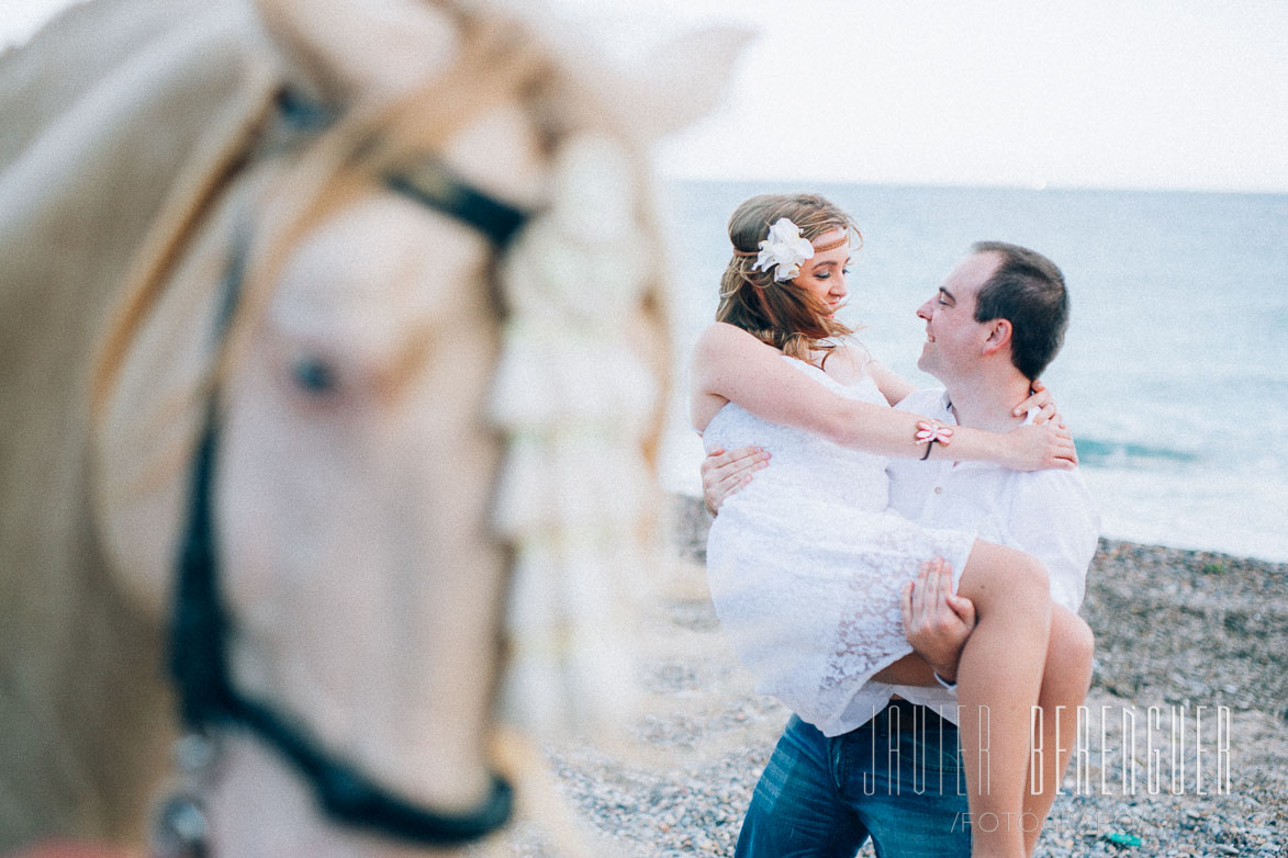 Fotógrafos Pre Boda Caballos Cartagena