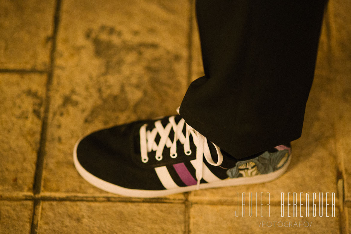 Zapatillas personalizadas para boda Vans Converse