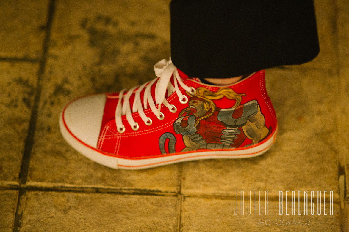 Zapatillas personalizadas Boda Star Wars