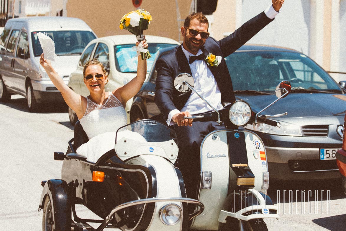 Fotos Video Boda en Vespa Finca La Campaneta Altea