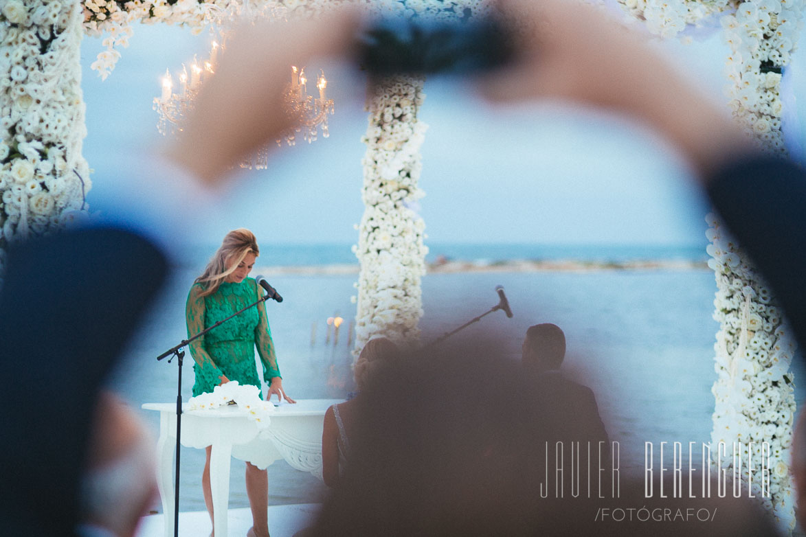 Fotógrafo Boda Collados Beach La Manga Mar Menor