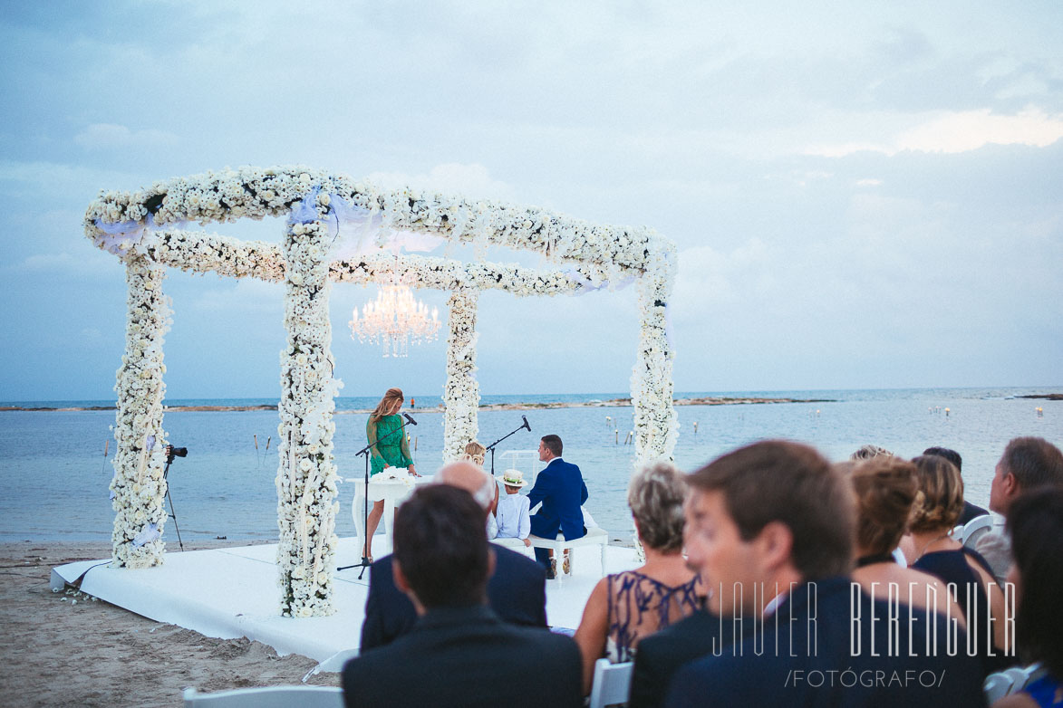 Fotógrafo Boda Collados Beach La Manga Mar Menor