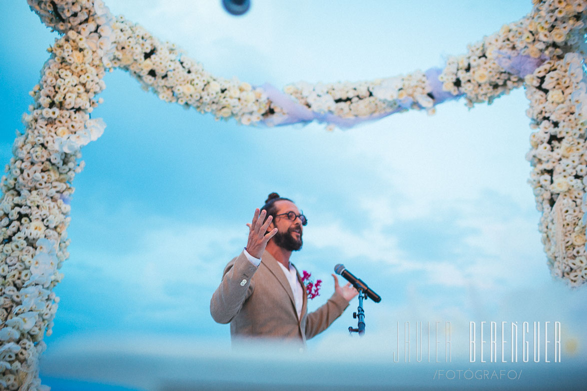 Arco para Boda de Flores Collados Beach La Manga Mar Menor Murcia