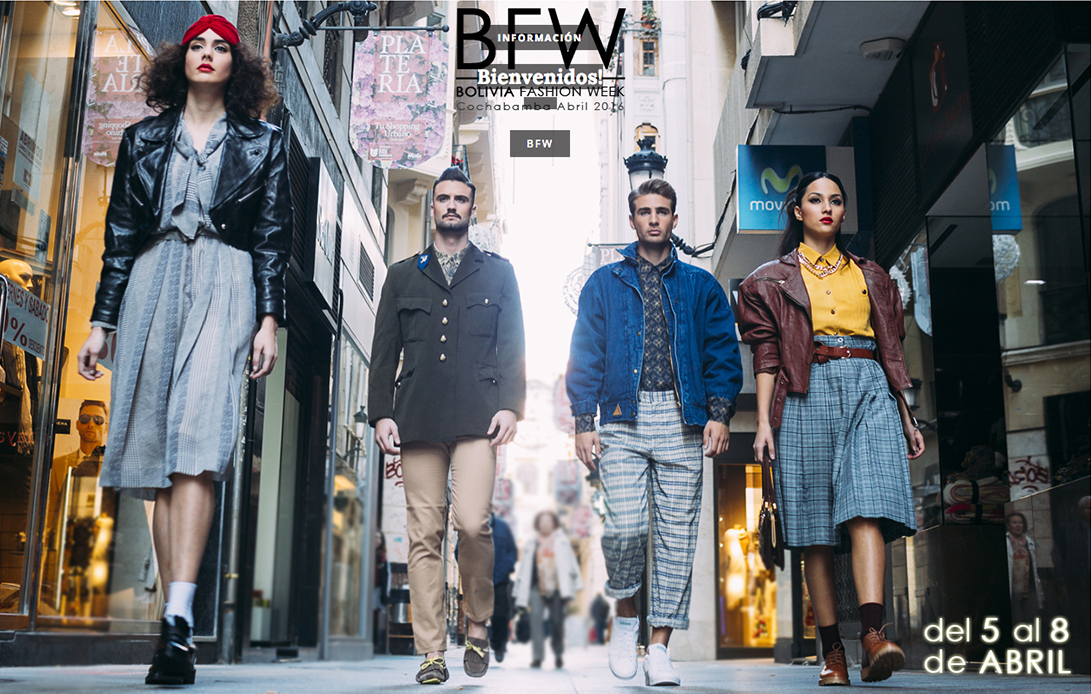 LookBook Promocional Bolivia Fashion Week BFW 1-2