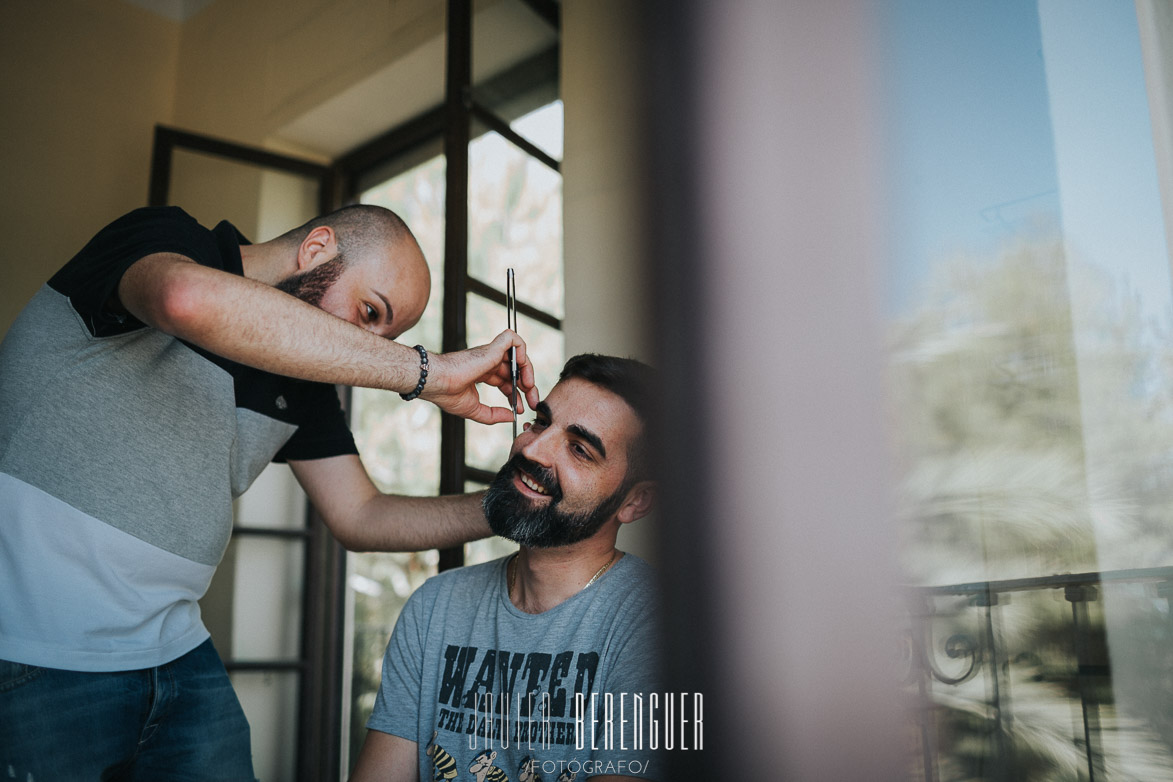 Peluquería para boda Mingo