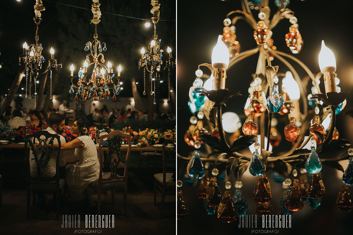 Ideas para Iluminación con Lamparas para Boda en Finca Maria Ana