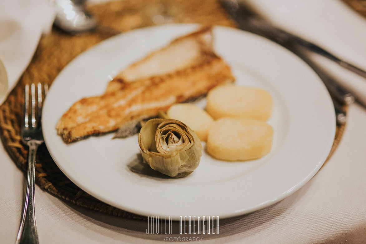 Menu para bodas el poblet de las atalayas 