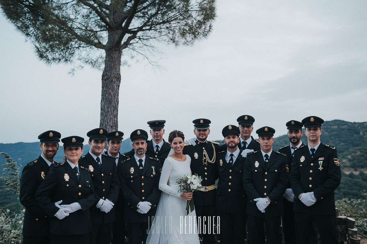 Fotos Boda Cuerpo de Policia Nacional en Ronda Malaga 