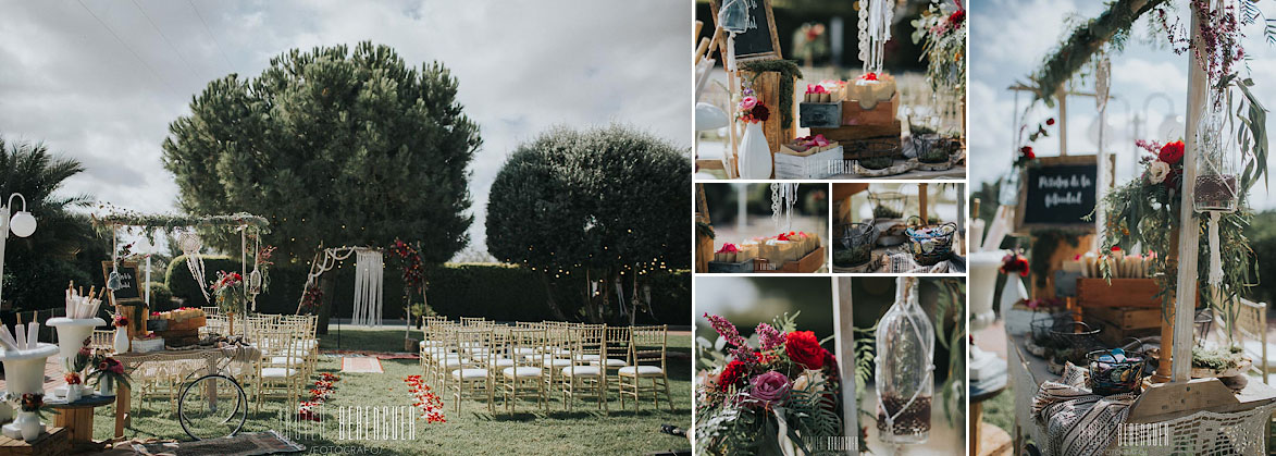 Decoración para Bodas Tul y Chocolate