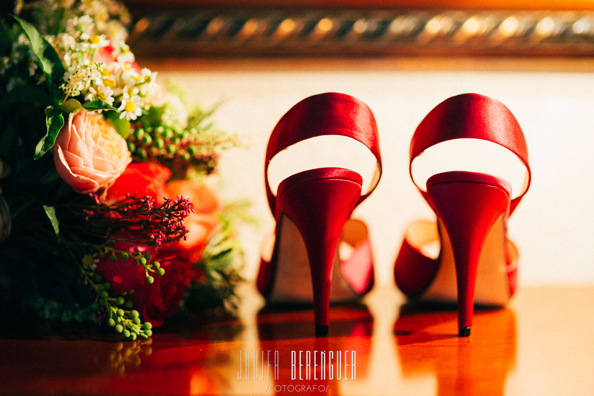 Zapatos de Novia Rojos