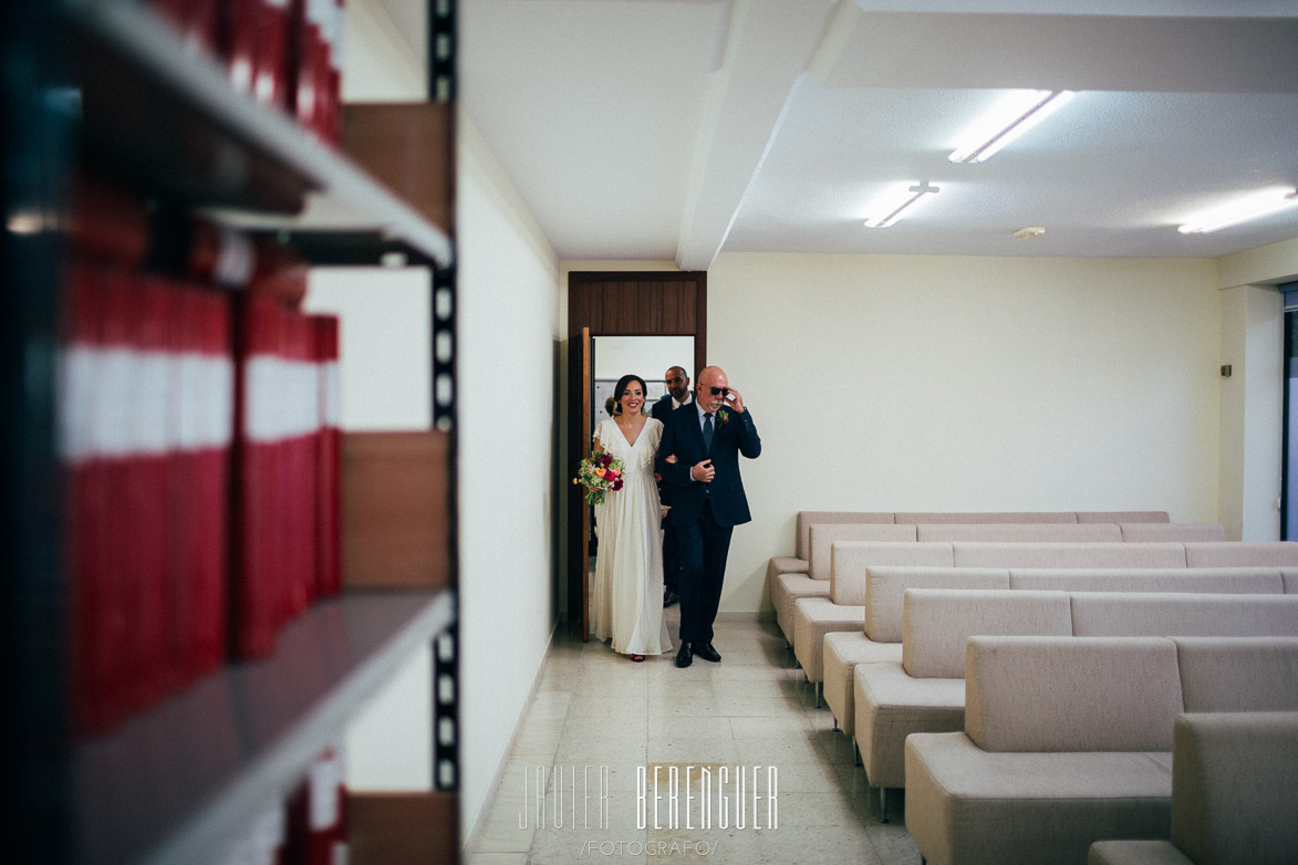 Fotos de Bodas en el Registro Civil de Alicante