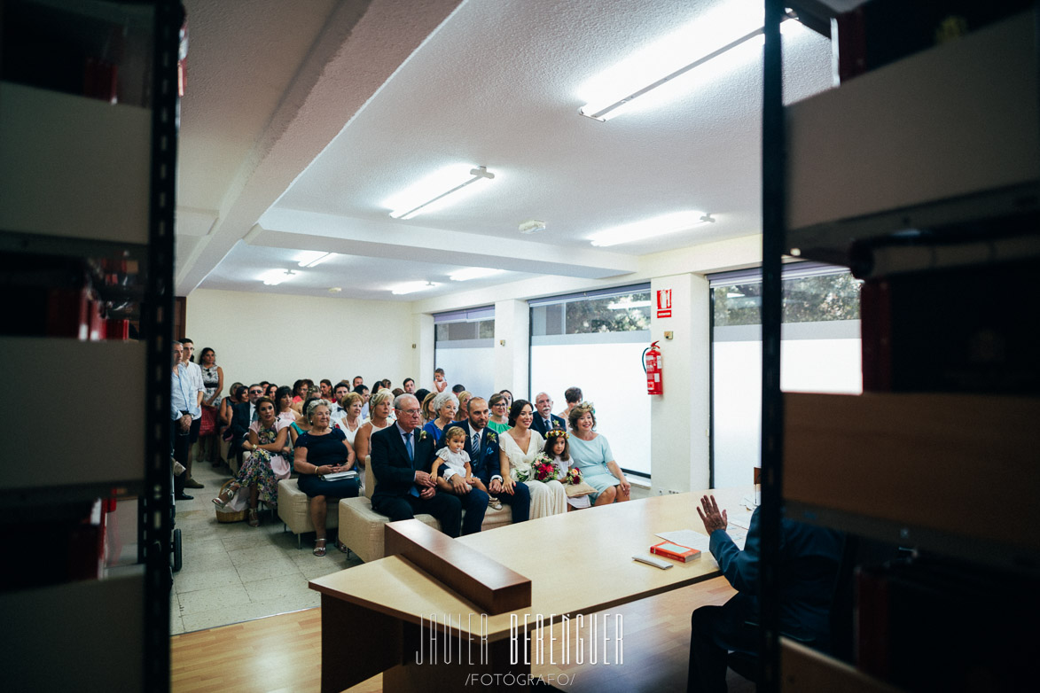 Fotos de Bodas en el Registro Civil de Alicante