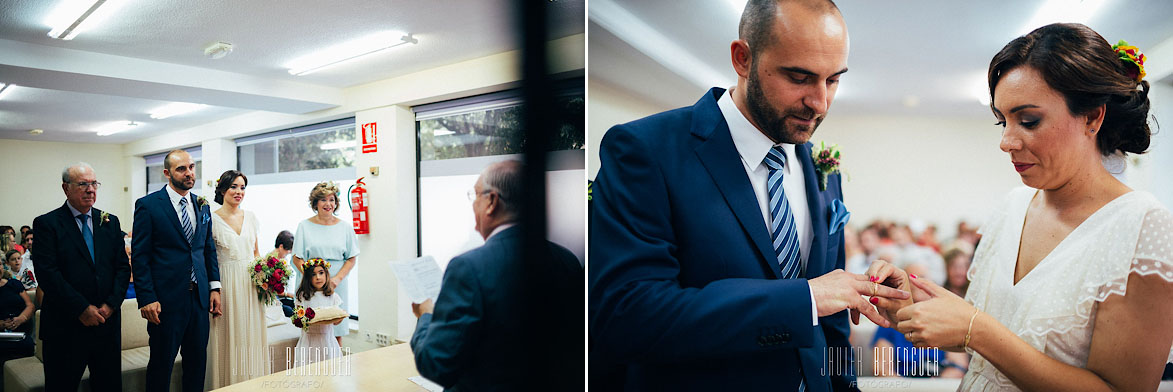 Fotos de Bodas en el Registro Civil de Alicante