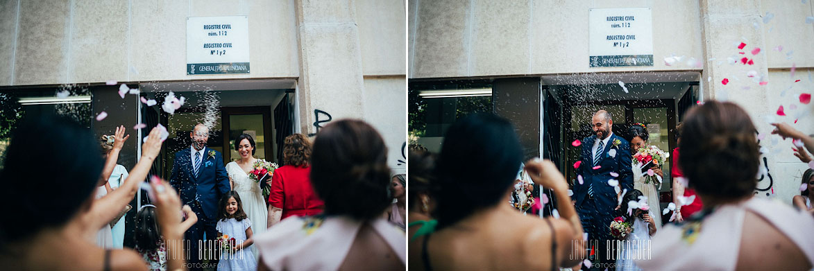 Fotos de Bodas en el Registro Civil de Alicante