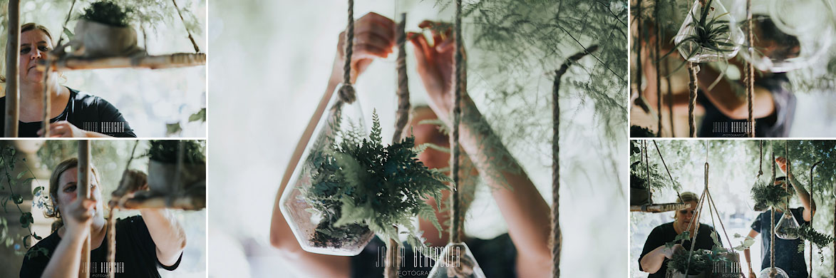 Montaje de Boda por Floristería La Trastienda