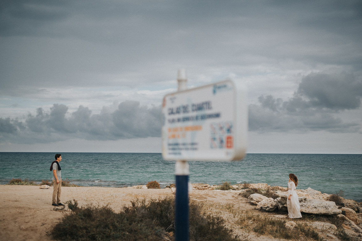 PreBoda con Decoración Boho Chic en Playa Wedding Photographer