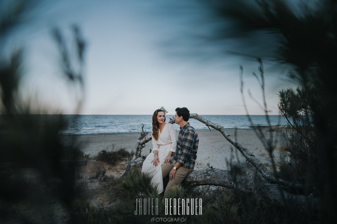 PreBoda con Decoración Boho Chic en Playa Wedding Photographer