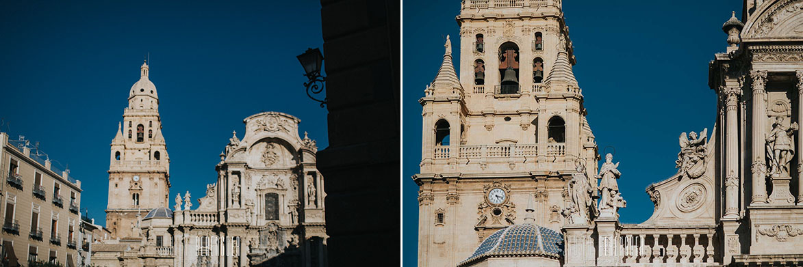 Fotos de boda en Catedral de Murcia