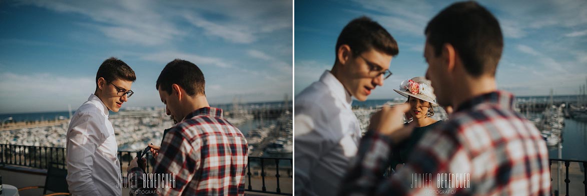 Fotografos de Boda en Hotel Posada del Mar Denia Alicante 