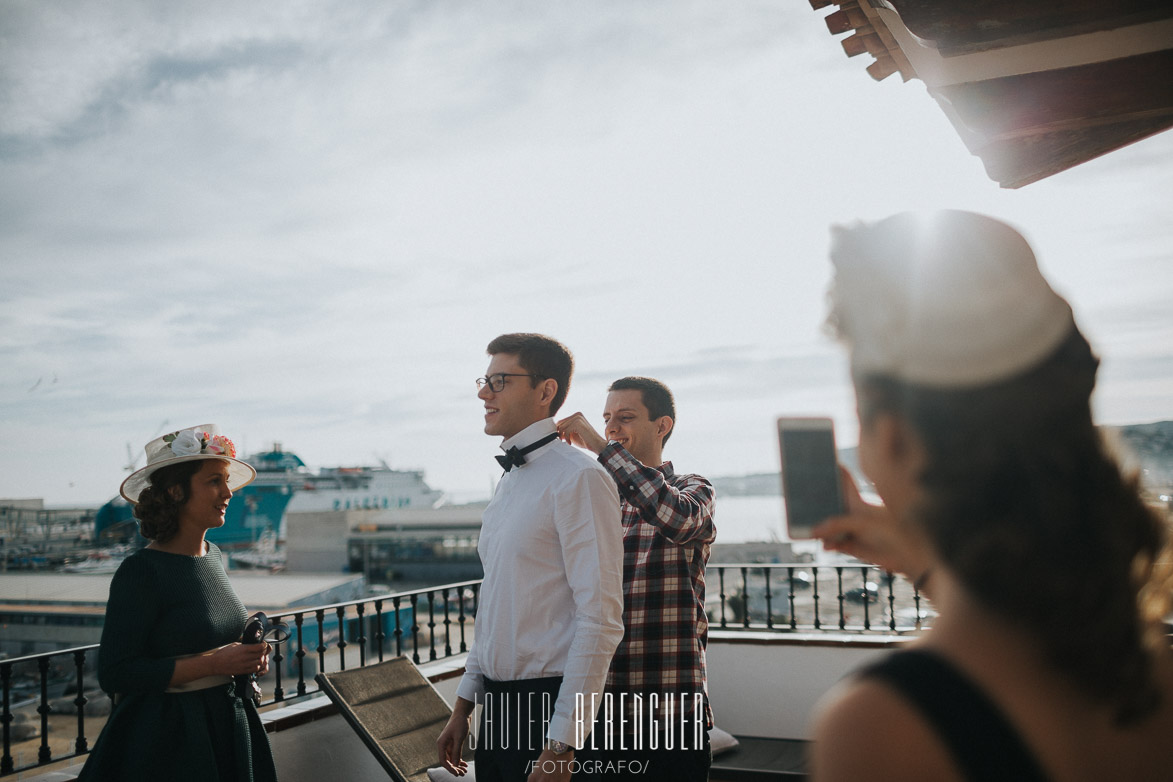 Fotografos de Boda en Hotel Posada del Mar Denia Alicante 