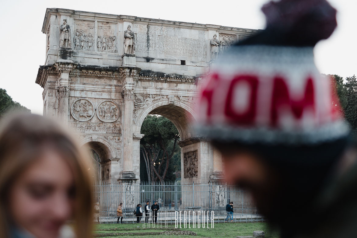 wedding photographer in colosseum