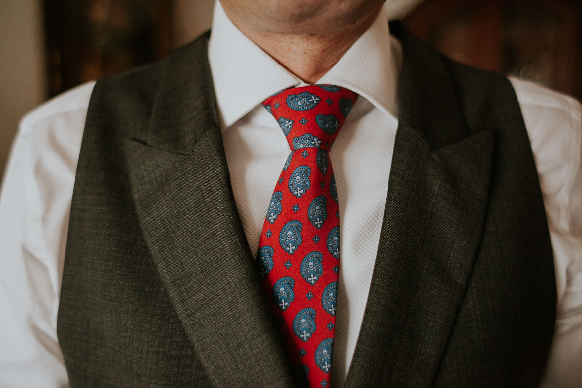 Corbata de Calaveras para boda