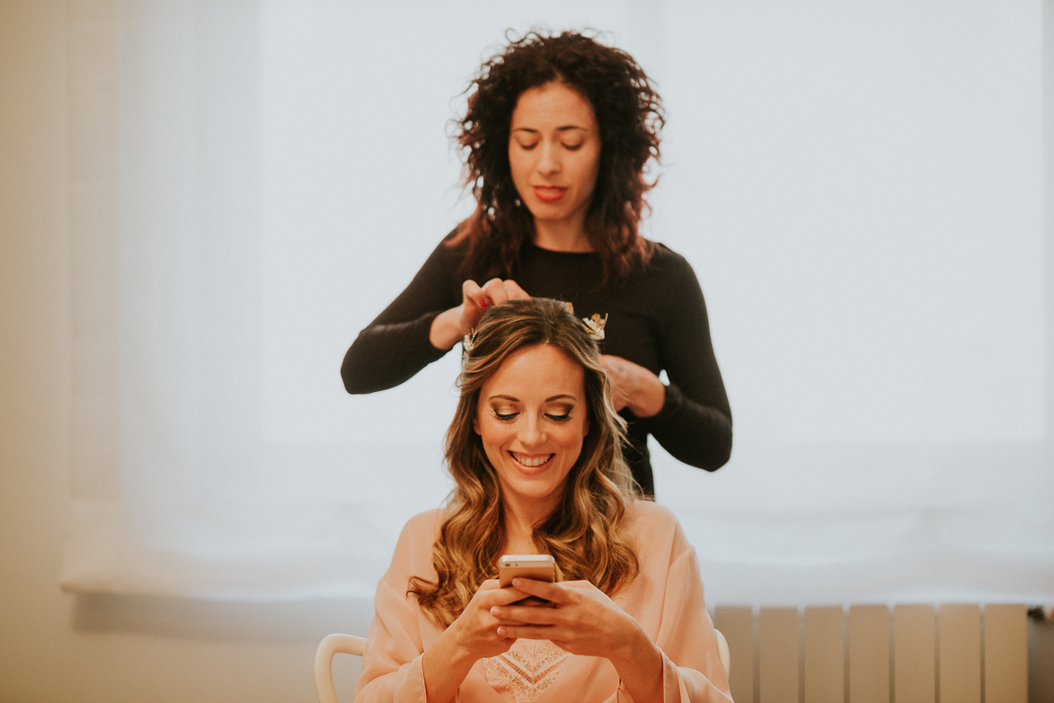 Cristina Jimenez Peluquera para Bodas