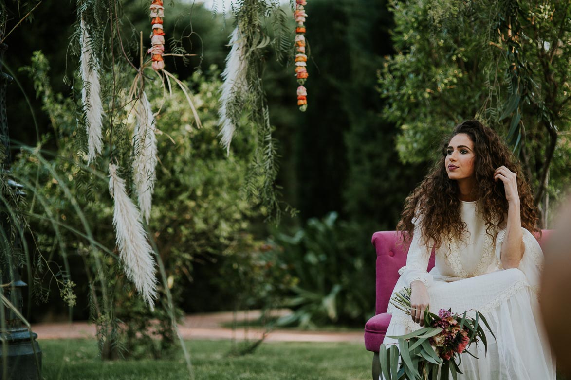 Fotos de Boda Boho Romantica en Finca Maria Ana Elche