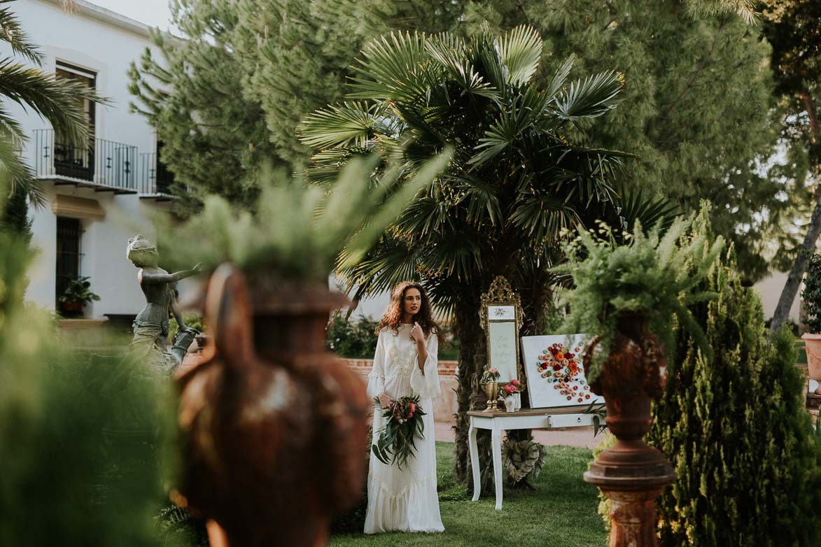 Fotos de Boda Boho Romantica en Finca Maria Ana Elche