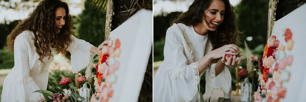 Fotos de Boda Boho Romantica en Finca Maria Ana Elche