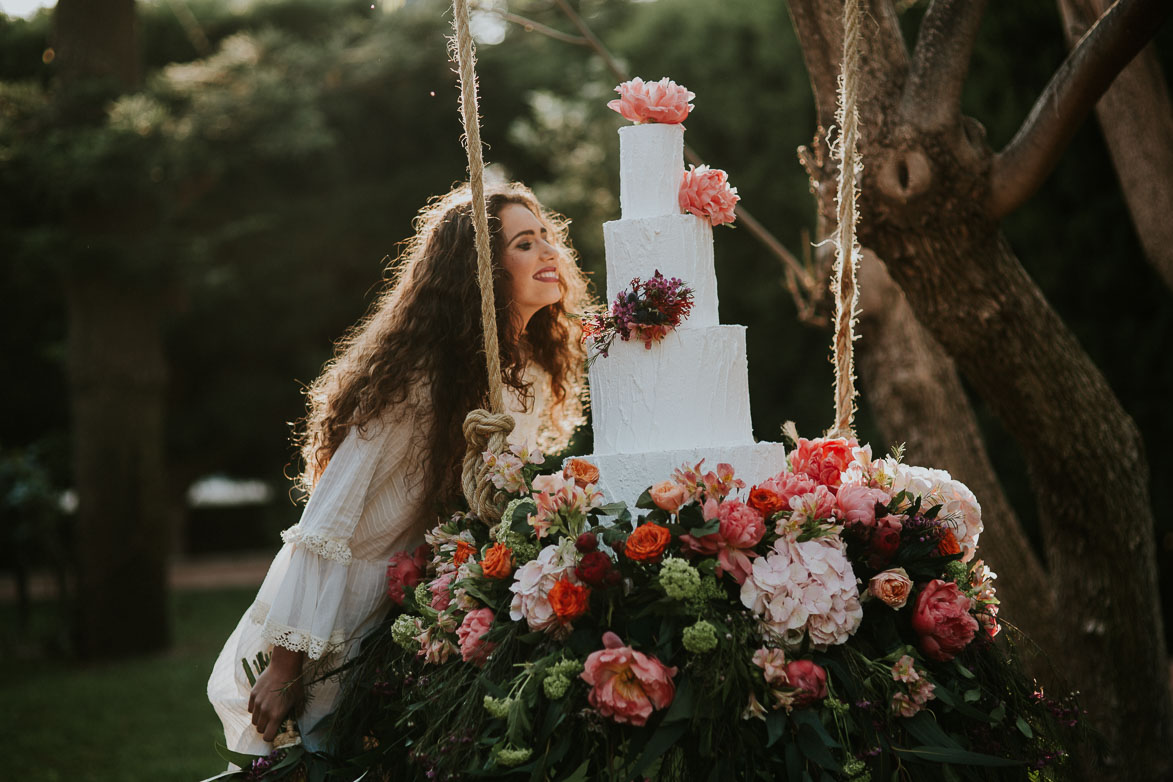 Fotos de Boda Boho Romantica en Finca Maria Ana Elche