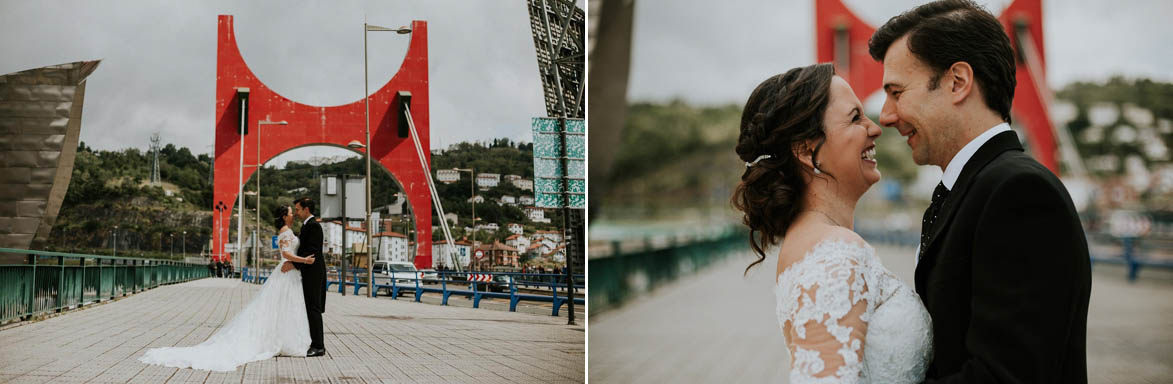 Fotos y video de boda en Guggenheim Bilbao