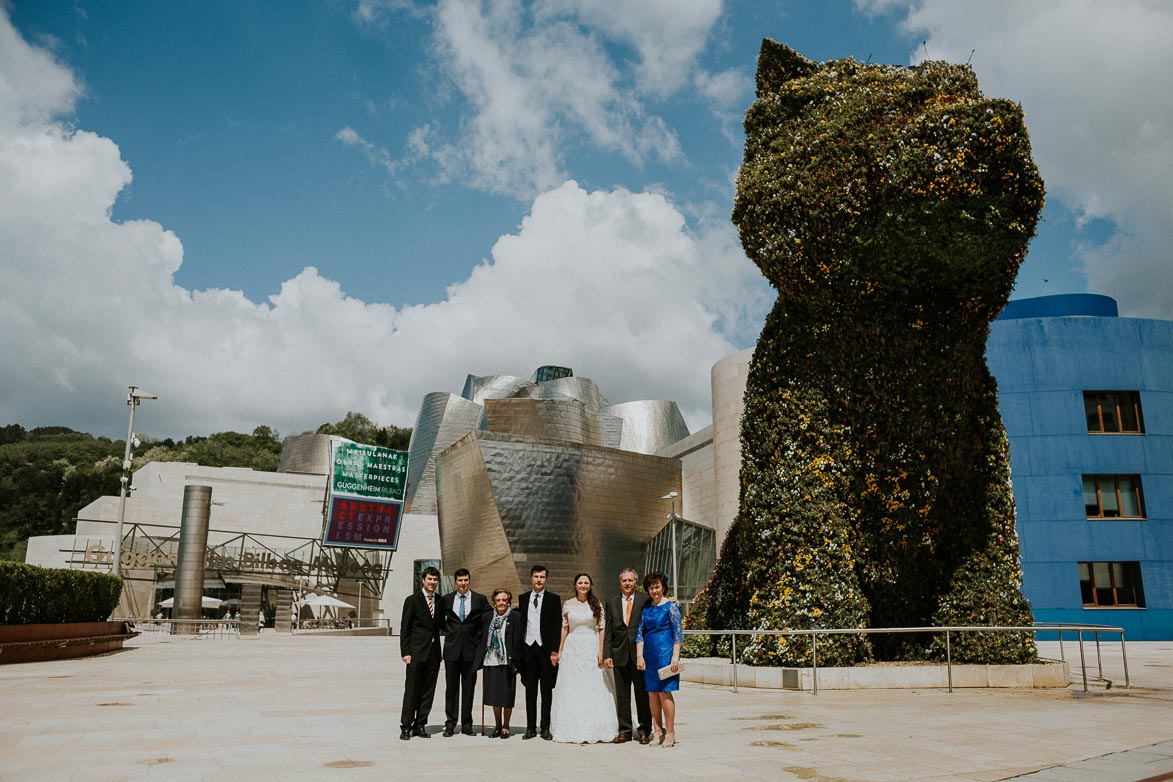 Fotos de Boda en Guggenheim Bilbao