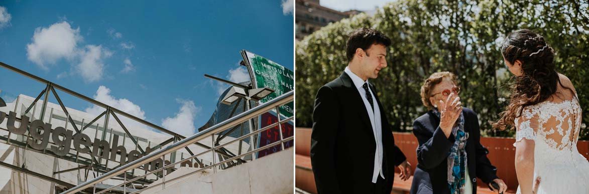 Fotos de Boda en Guggenheim Bilbao